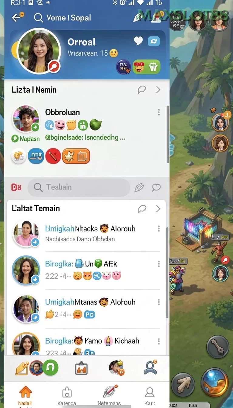 Cuplikan layar PROSLOT — aktivitas